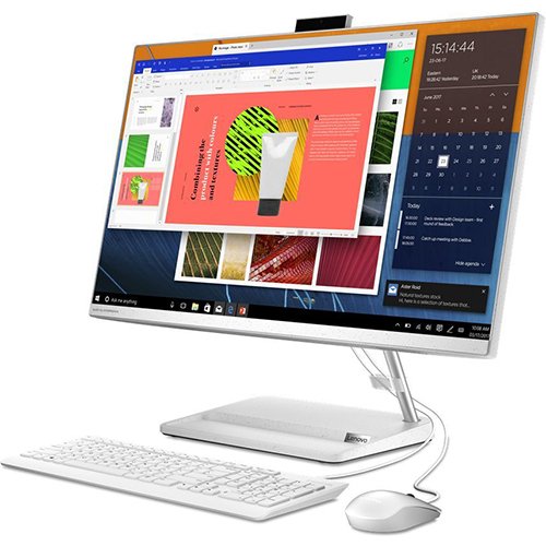 Lenovo IdeaCentre 3 24ITL6 23.8" i3-1115G4/ RAM: 8Gb/ SSD: 512GB/ UHD/WIN10/ KB & M/ White